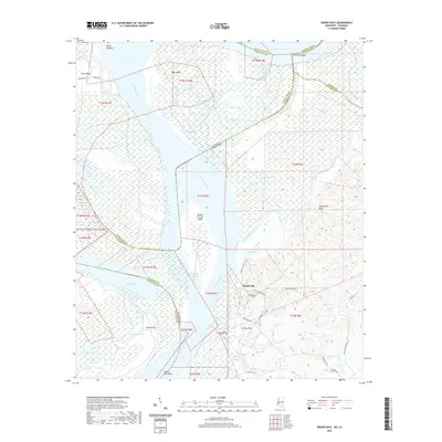 2020 Map of Grand Gulf, 2020 Print