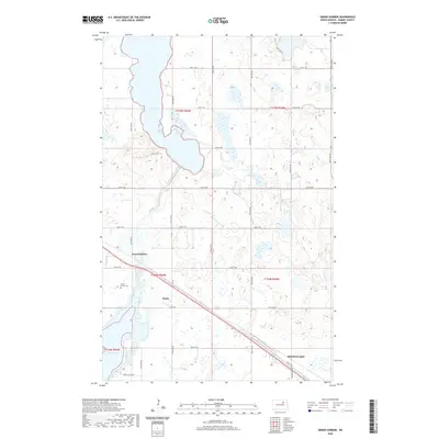 2020 Map of Grand Harbor, 2020 Print