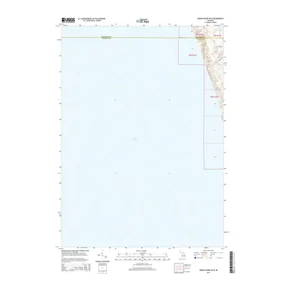 2014 Map of Grand Haven OE W, 2014 Print