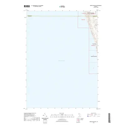 2019 Map of Grand Haven OE W, 2019 Print