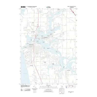2011 Map of Grand Haven, 2011 Print
