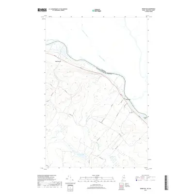 2018 Map of Grand Isle, 2018 Print