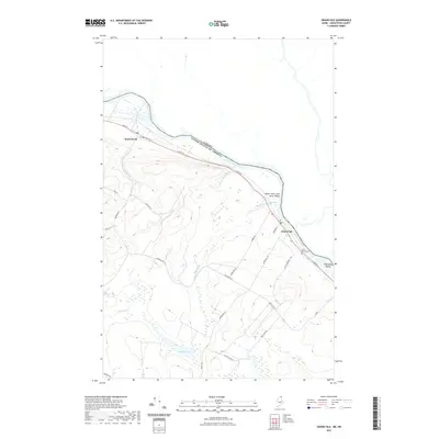2021 Map of Grand Isle, 2021 Print