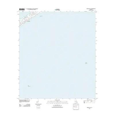 2012 Map of Grand Isle, 2012 Print