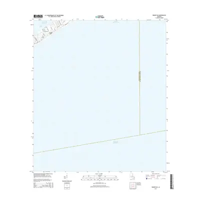 2015 Map of Grand Isle, 2015 Print