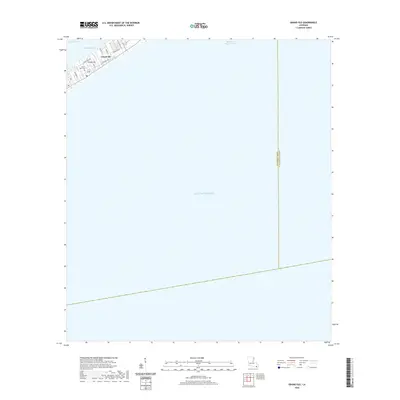 2020 Map of Grand Isle, 2020 Print
