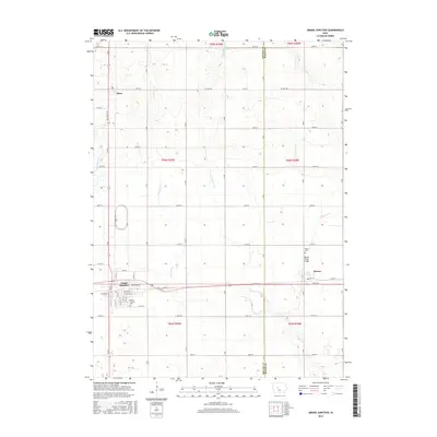 2015 Map of Grand Junction, 2015 Print