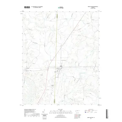 2019 Map of Grand Junction, 2019 Print