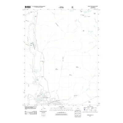 2011 Map of Grand Lake, 2011 Print