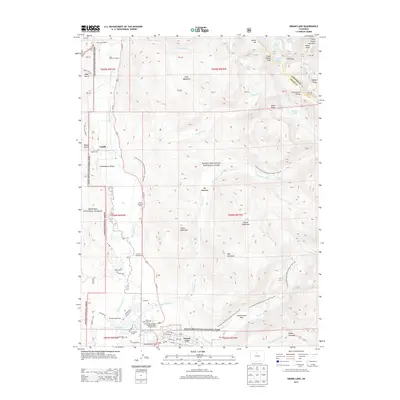 2013 Map of Grand Lake, 2013 Print