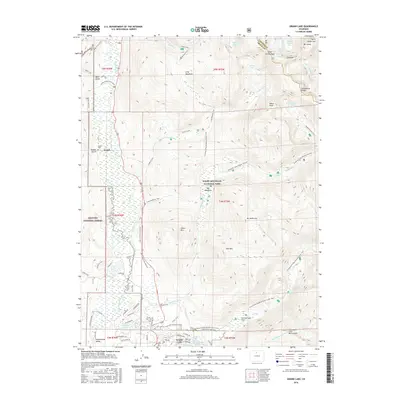 2016 Map of Grand Lake, 2016 Print