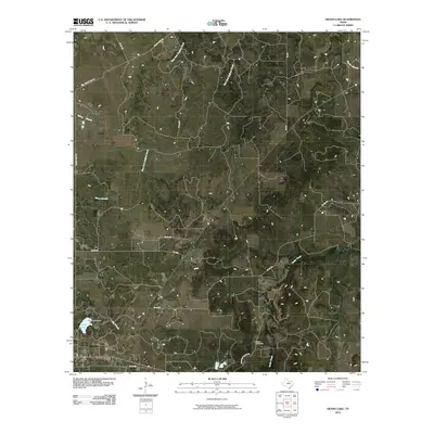 2010 Map of Grand Lake, 2010 Print