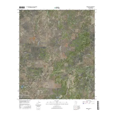 2016 Map of Grand Lake, 2016 Print