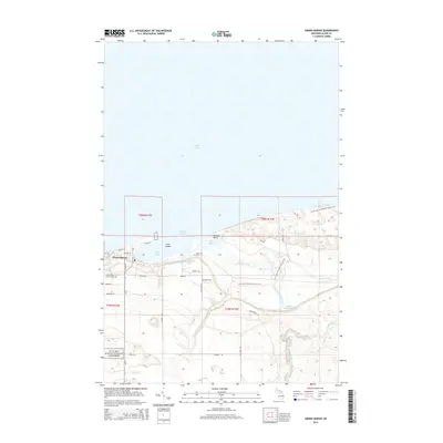 2014 Map of Grand Marais, 2014 Print