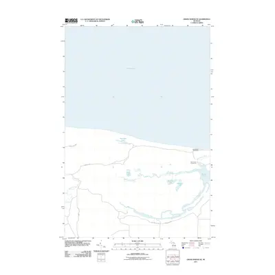 2011 Map of Grand Marais NE, 2011 Print