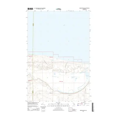 2014 Map of Grand Marais NE, 2014 Print