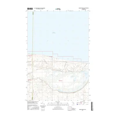 2017 Map of Grand Marais NE, 2017 Print