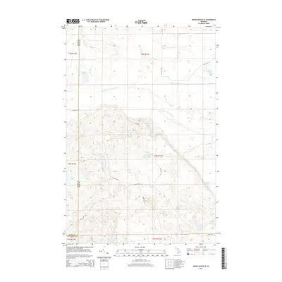 2014 Map of Grand Marais SE, 2014 Print