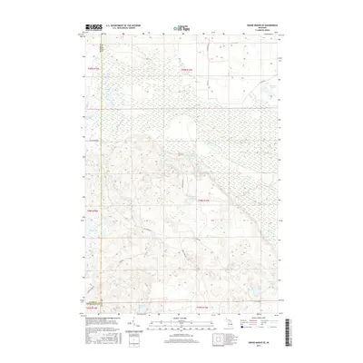 2017 Map of Grand Marais SE, 2017 Print