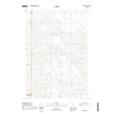 2019 Map of Grand Marais SE, 2019 Print