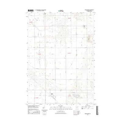 2016 Map of Grand Marsh, 2016 Print