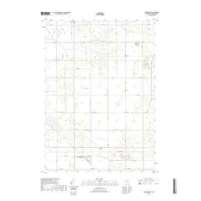 2018 Map of Grand Marsh, 2018 Print