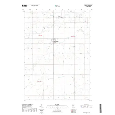2019 Map of Grand Meadow, 2019 Print