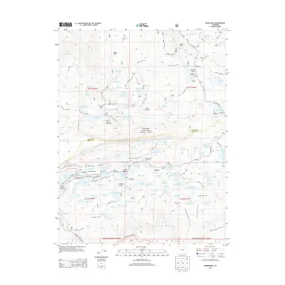 2013 Map of Grand Mesa, 2013 Print