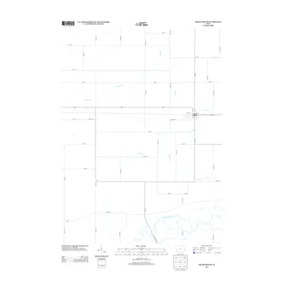 2013 Map of Grand Mound, 2013 Print
