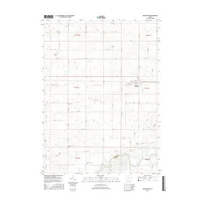 2015 Map of Grand Mound, 2015 Print