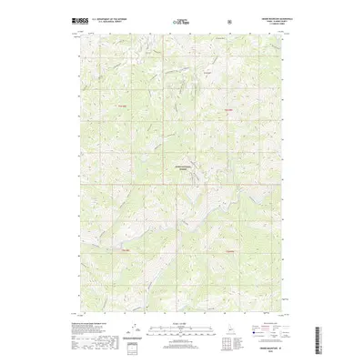 2020 Map of Grand Mountain, 2020 Print