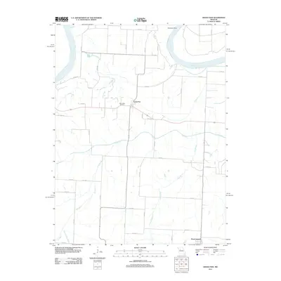 2012 Map of Grand Pass, 2012 Print