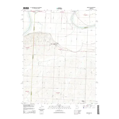 2015 Map of Grand Pass, 2015 Print