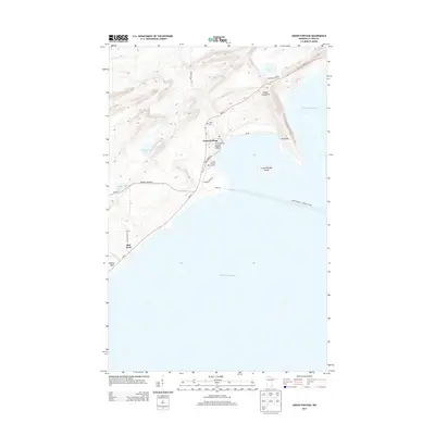 2013 Map of Grand Portage, 2013 Print