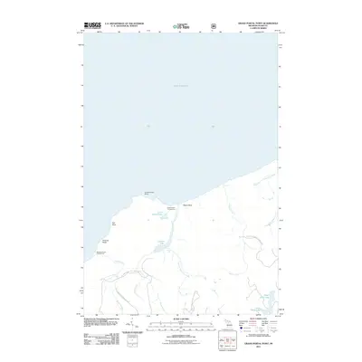2011 Map of Grand Portal Point, 2011 Print