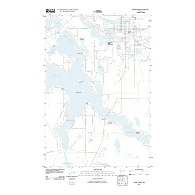 2010 Map of Grand Rapids, 2010 Print