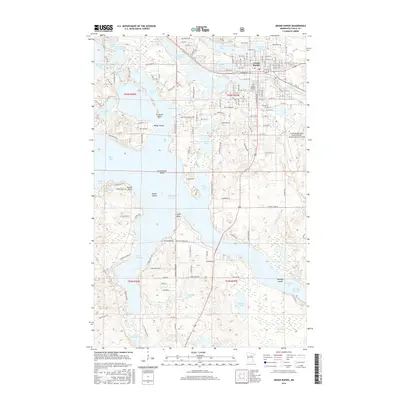 2016 Map of Grand Rapids, 2016 Print