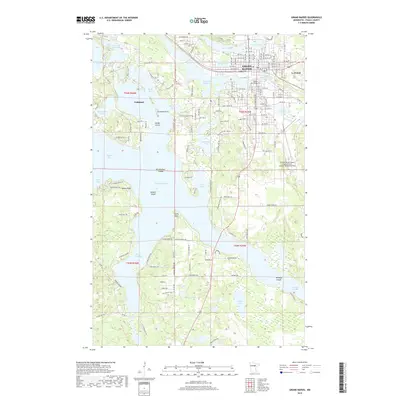 2019 Map of Grand Rapids, 2019 Print