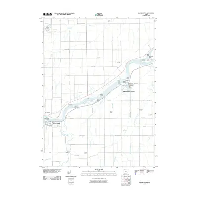 2010 Map of Grand Rapids, 2010 Print
