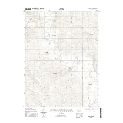 2015 Map of Grand River, 2015 Print