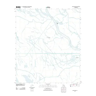 2012 Map of Grand River, 2012 Print