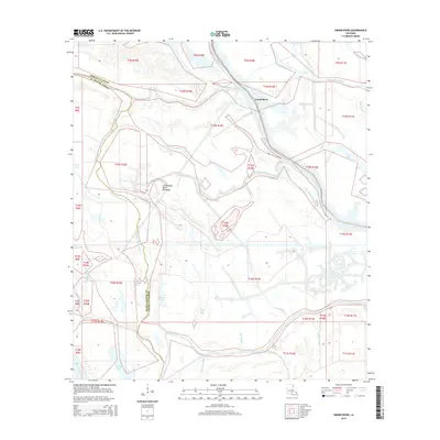 2015 Map of Grand River, 2015 Print