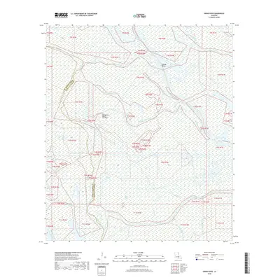 2018 Map of Grand River, 2018 Print