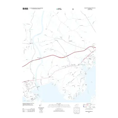 2013 Map of Grand Rivers, 2013 Print