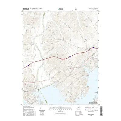 2016 Map of Grand Rivers, 2016 Print
