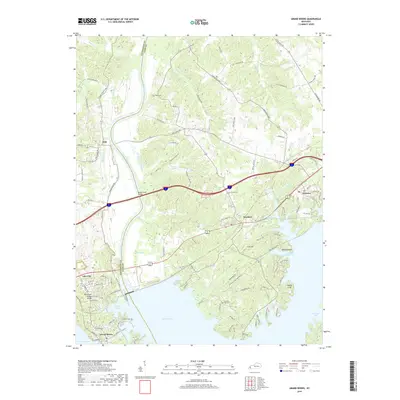 2019 Map of Grand Rivers, 2019 Print