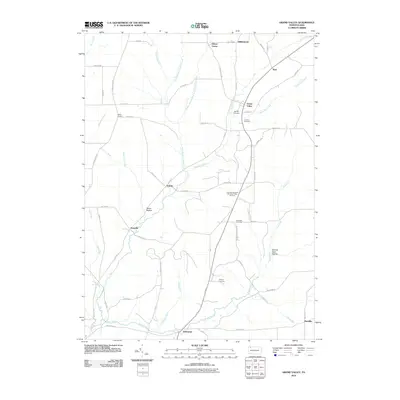 2010 Map of Grand Valley, 2010 Print