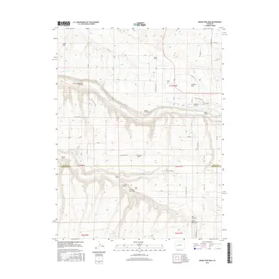 2016 Map of Grand View Mesa, 2016 Print
