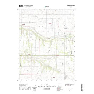 2019 Map of Grand View Mesa, 2019 Print