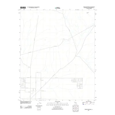 2012 Map of Grand View Mine, 2012 Print